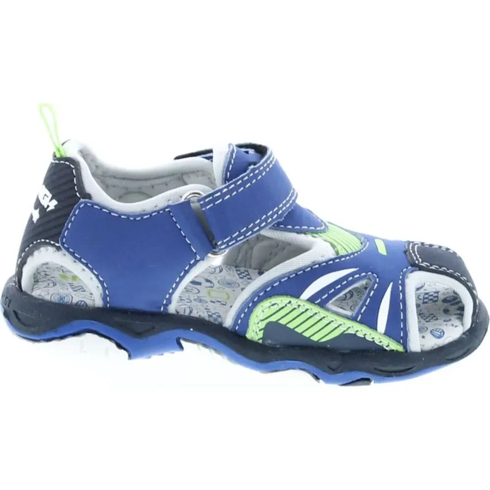 Primigi Blue and Lime Green Boys Sandal Sneaker